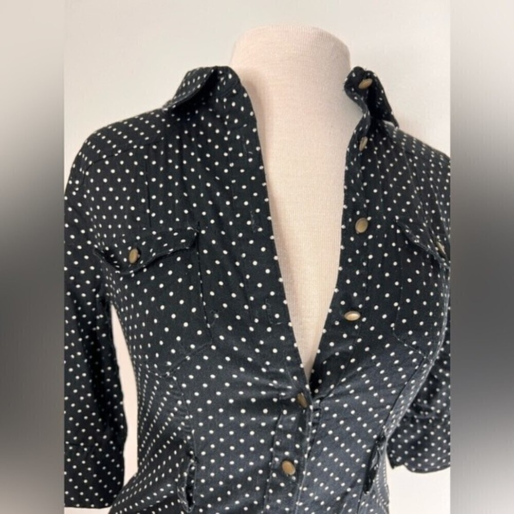 Women's dress Merona black and white Dress. Sz Xs - Picture 12 of 12